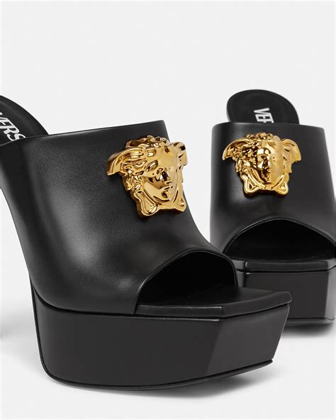 versace medusa mules|WOMEN'S HIGH.